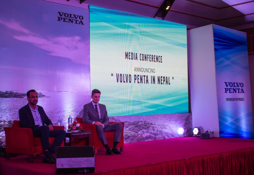 Media Conference Announcing VOLVO PENTA in Nepal