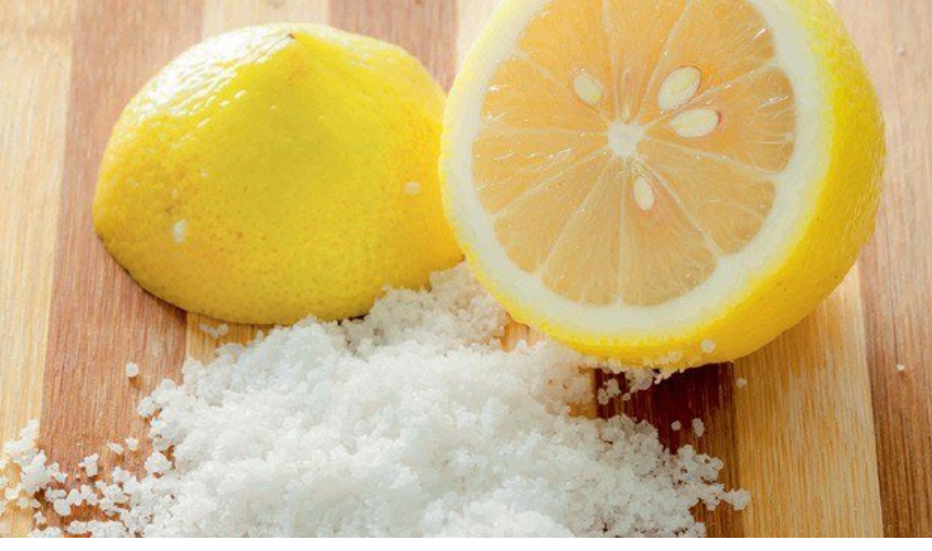 salt and lemon