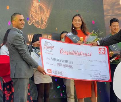 Shivana Shrestha-dishome winner