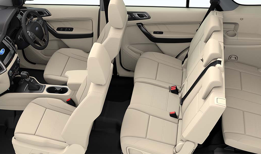 2020 ford endeavour seats